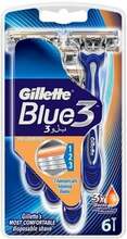 Ühekordsed raseerijad meestele Gillette Blue 3, 6 tk