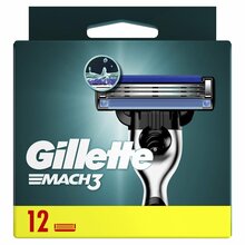 Raseerimisterad Gillette Mach3, 12 tk