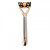 Kolme teraga raseerija Leaf Shave The Leaf Pivoting Head Razor, Rose Gold