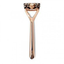 Kolme teraga raseerija Leaf Shave The Leaf Pivoting Head Razor, Rose Gold