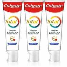 Colgate Total Whitening valgendav hambapasta, 3 x 75 ml
