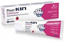 Hambapasta lastele Kin Fluorkin Calcium, maasika maitsega, 75 ml