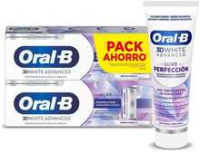 Hambapasta Oral-B 3D White Luxe Perfection, 2 x 75 ml