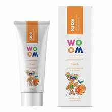 Hambapasta lastele Woom Kids Peach, 50 ml