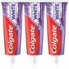 Colgate Advanced White Purple valgendav hambapasta, 3 x 75 ml