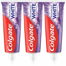 Colgate Advanced White Purple valgendav hambapasta, 3 x 75 ml