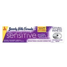 Valgendav hambapasta Beverly Hills Formula Total Protection Natural White Purple, 100 ml