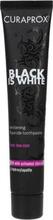 Curaprox Black is White valgendav hambapasta, 90 ml