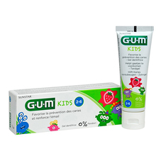 Hambapasta lastele Gum KIDS, 50 ml