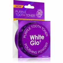 White Glo Purple Tooth Toner hammaste valgendamise pulber, 30 g
