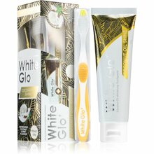 White Glo Coconut Oil Shine valgendav hambapasta harjaga, 150 g