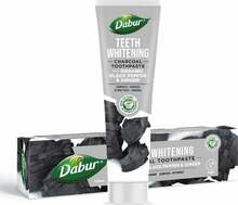 Valgendav hambapasta aktiivsöega, pipra ja ingveriga Dabur, 100 ml