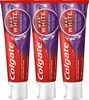 Colgate Max White Purple Reveal valgendav hambapasta, 3x75 ml