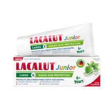 Lacalut Junior hambapasta lastele alates 6. eluaastast, õuna ja piparmündi maitsega, 55 ml