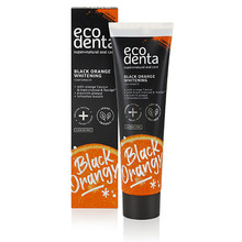 Ecodenta must valgendav hambapasta apelsinimaitsega, 100 ml
