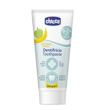 Hambapasta fluoriidiga Chicco, õuna-banaani maitsega, 6m+, 50ml