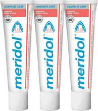 Meridol Complete Care hambapasta tundlikele hammastele, 3x75 ml