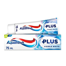 Hambapasta Aquafresh Plus Visible White, 75 ml