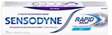 Hambapasta Sensodyne Rapid Relief fluoriidiga, 75ml