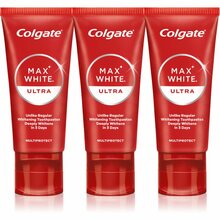 Hambapasta Colgate Max White Ultra Protect Trio, 3 x 50 ml