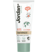 Laste hambapasta Jordan Green Clean, 0-5 aastat, 50 ml