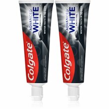 Hambapasta Colgate Advanced White Charcoal valgendav, 2x75 ml