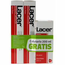 Hambapasta Lacer Complte Action, 2 x 125 ml