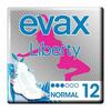 Hügieenisidemed Evax Liberty Normal tiibadega, 12 tk
