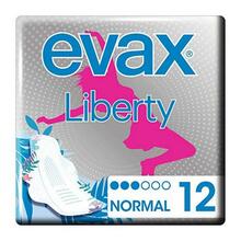 Hügieenisidemed Evax Liberty Normal tiibadega, 12 tk