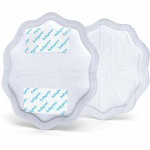 Ühekordsed rinnapadjad BabyOno Natural Nursing, valge, 24 tk
