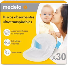 Rinnapadjad Medela Breathable Nutrition Pads, 30 tk