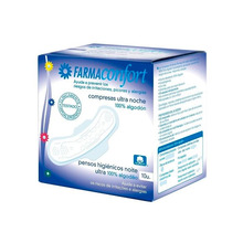Öösidemed Farmaconfort Wings, 10 tk