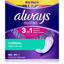 Pesukaitsmed Always Dailies Normal Fresh & Protect 60 tk