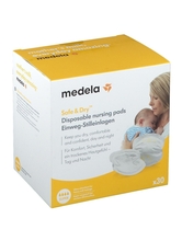 Ühekordsed rinnapadjad Medela Safe & Dry Super, 60 tk