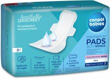 Sünnitusjärgsed sidemed tiibadega Canpol Babies 78/008, 8 tk