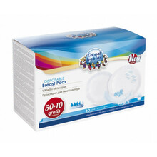 Rinnahoidja sisepadjad Canpol Babies Anti-slip, 60 tk