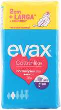 Hügieenisidemed Evax Cottonlike Normal Plus tiibadega, 28 tk