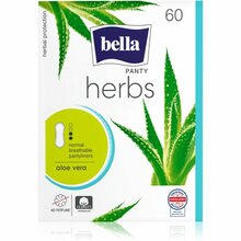 Päevased pesukaitsed Bella Herbs Aloe Vera, 60 tk