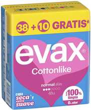 Pesukaitsed tiibadega Evax Cottonlike, 48 tk