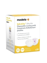 Ühekordsed rinnapadjad Medela Ultra thin, 30 tk
