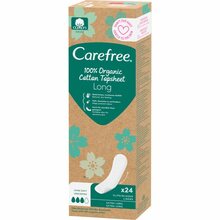 Pesukaitsmed Carefree Organic Cotton Long, 24 tk
