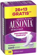 Ausonia Discreet uriinipidamatuse sidemed, 39 tk