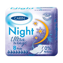 Hügieenisidemed Carin Ultra, 8 tk