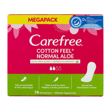 Carefree Cotton Feel Normal Aloe pesukaitsmed, 76 tk