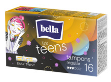 Tampoonid Bella For Teens Regular 16 tk
