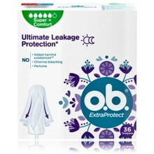 Hügieenilised tampoonid O.B. Pro Comfort Extra Protect Super Plus 36 tk
