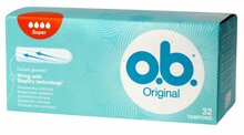 Hügieenilised tampoonid O.B. Original Super, 32 tk