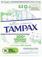 Tampoonid Tampax Organic Super 16 tk