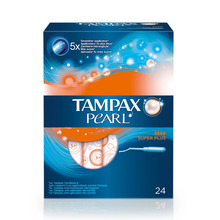 Tampoonid Tampax Pearl Super Plus 24 tk