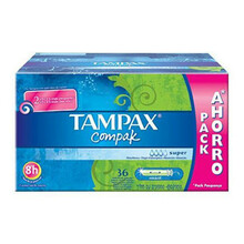 Tampoonid Tampax Compak Super 36 tk